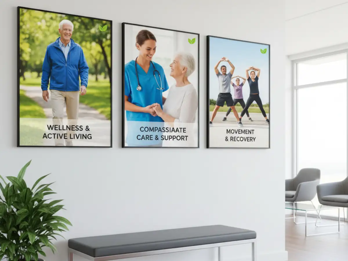 Close-up of custom poster showing print sharpness, color saturation, and paper quality at large format