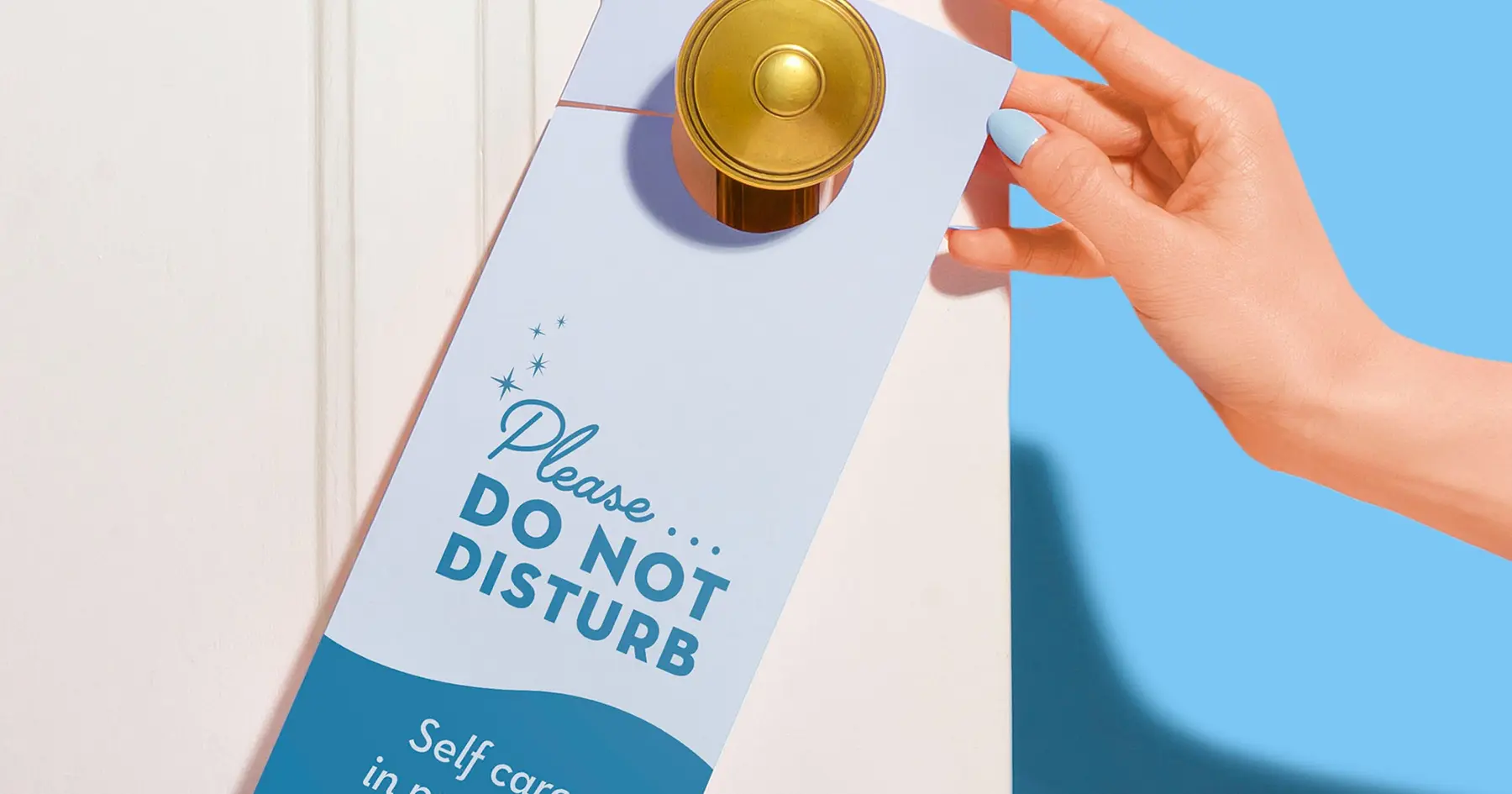 Custom door hanger printing