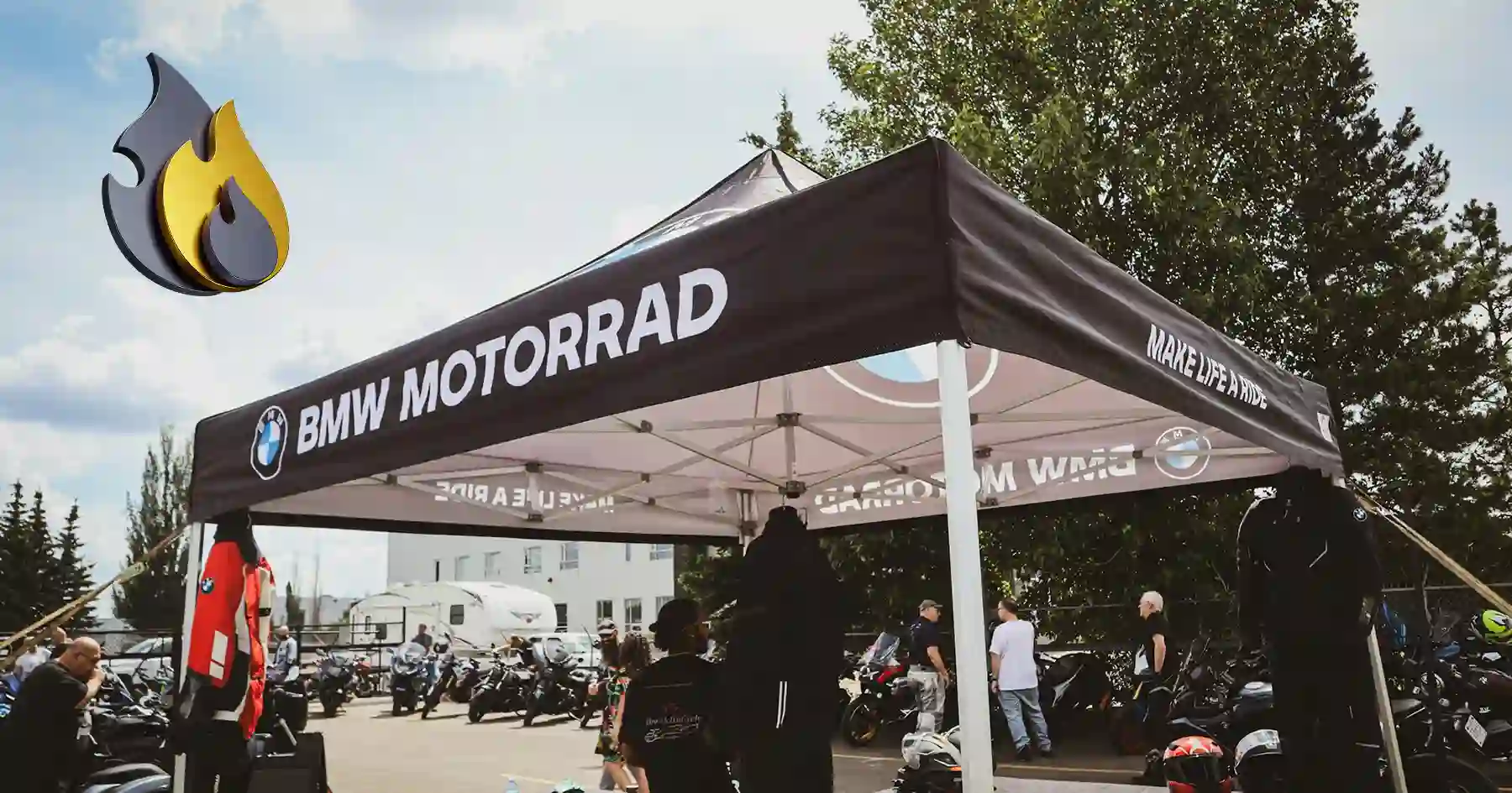 Custom event tent printing